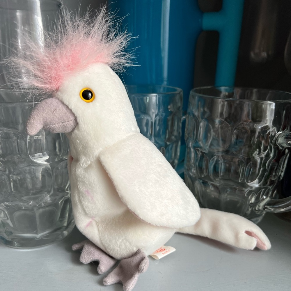 Vintage Beanie Baby Parrot Kuku